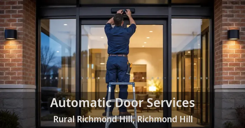 Automatic Door Services Rural Richmond Hill, Richmond Hill - ON