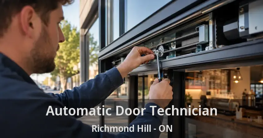 Automatic Door Technician Richmond Hill - ON