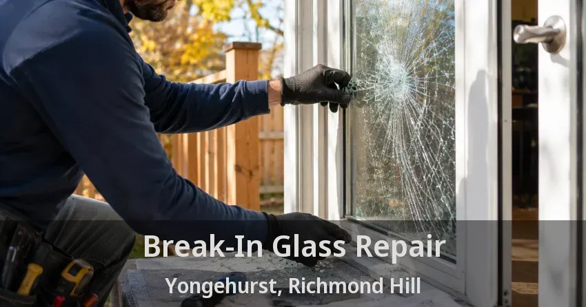 Break-In Glass Repair Yongehurst, Richmond Hill - ON