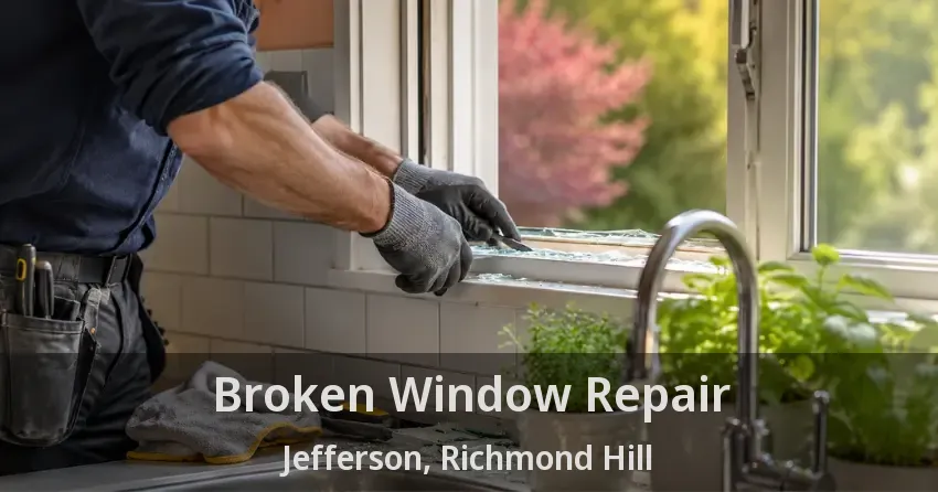 Broken Window Repair Jefferson, Richmond Hill - ON