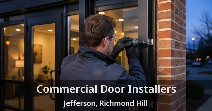 Commercial Door Installers Jefferson, Richmond Hill - ON