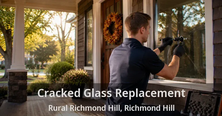 Cracked Glass Replacement Rural Richmond Hill, Richmond Hill - ON