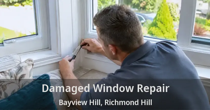 Damaged Window Repair Bayview Hill, Richmond Hill - ON