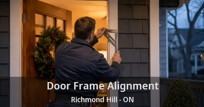 Door Frame Alignment Richmond Hill - ON
