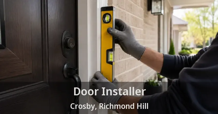 Door Installer Crosby, Richmond Hill - ON