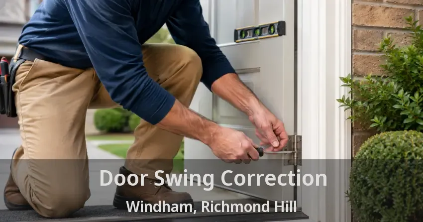 Door Swing Correction Windham, Richmond Hill - ON