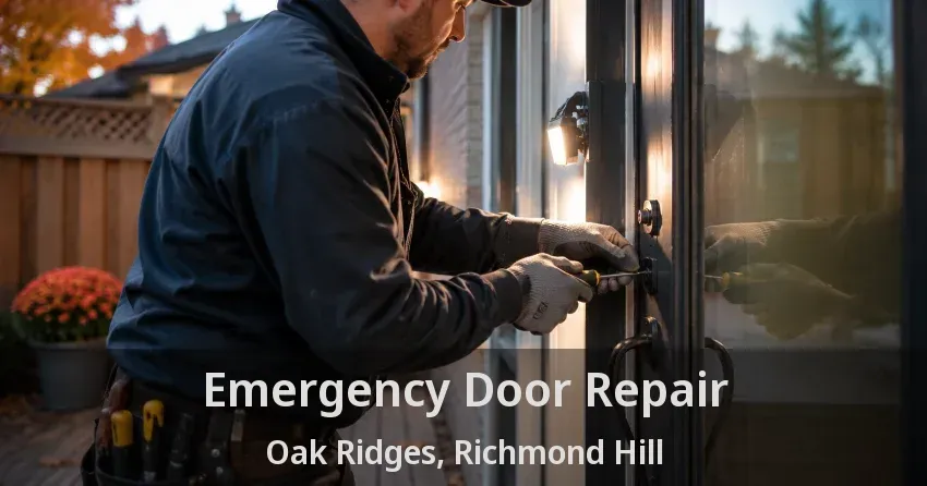 Emergency Door Repair Oak Ridges, Richmond Hill - ON