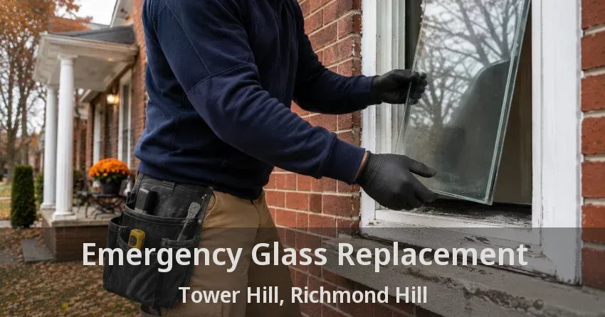 Emergency Glass Replacement Tower Hill, Richmond Hill - ON