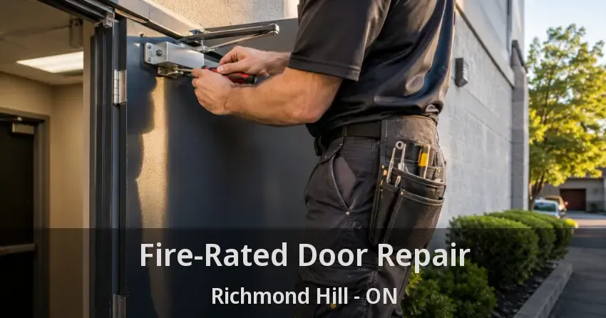 Fire-Rated Door Repair Richmond Hill - ON