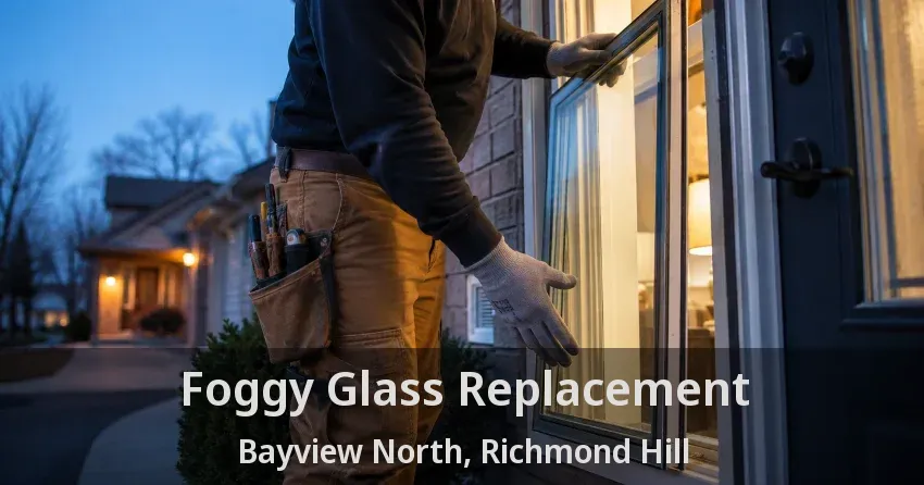 Foggy Glass Replacement Bayview North, Richmond Hill - ON