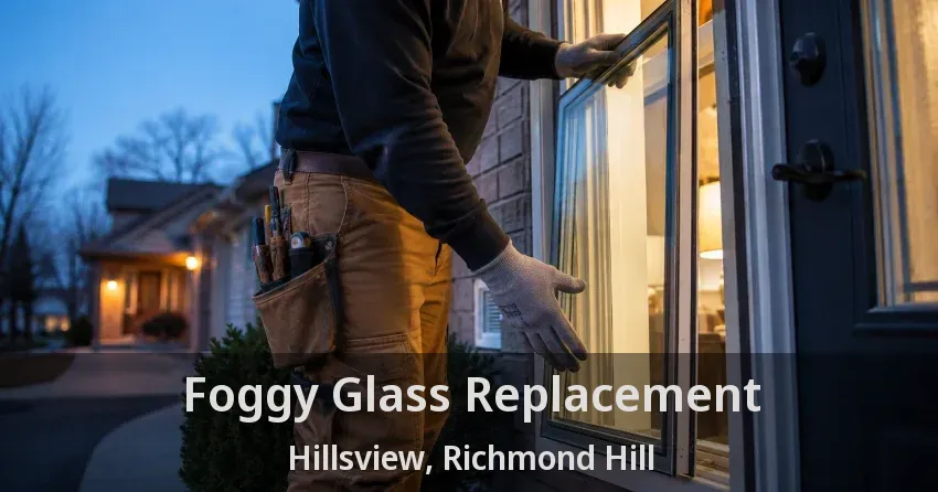 Foggy Glass Replacement Hillsview, Richmond Hill - ON