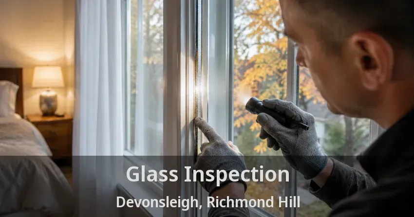 Glass Inspection Devonsleigh, Richmond Hill - ON
