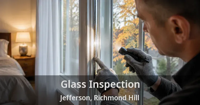 Glass Inspection Jefferson, Richmond Hill - ON