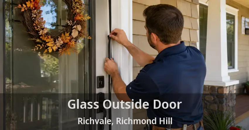 Glass Outside Door Richvale, Richmond Hill - ON