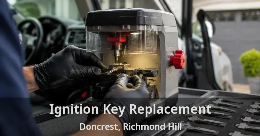 Ignition Key Replacement Doncrest, Richmond Hill - ON