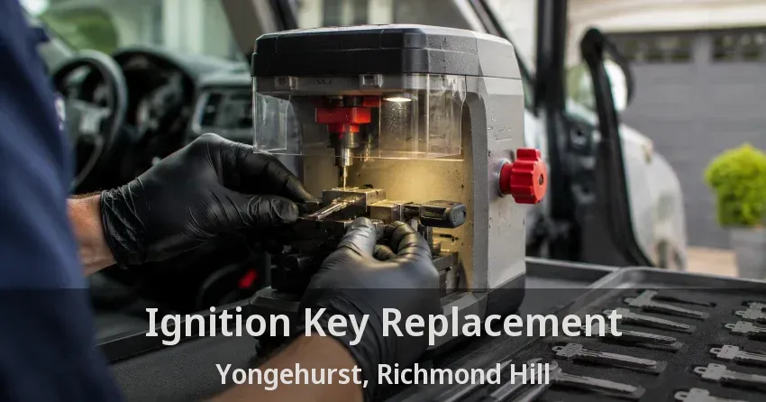 Ignition Key Replacement Yongehurst, Richmond Hill - ON
