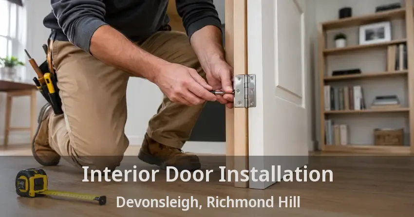Interior Door Installation Devonsleigh, Richmond Hill - ON