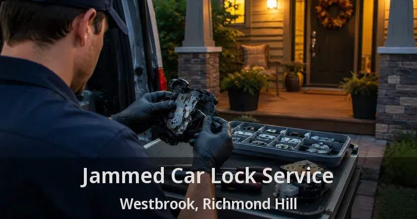 Jammed Car Lock Service Westbrook, Richmond Hill - ON