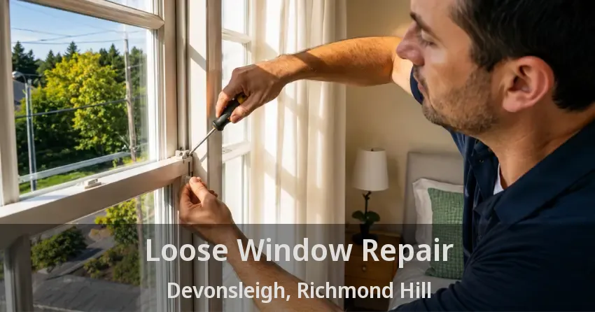 Loose Window Repair Devonsleigh, Richmond Hill - ON
