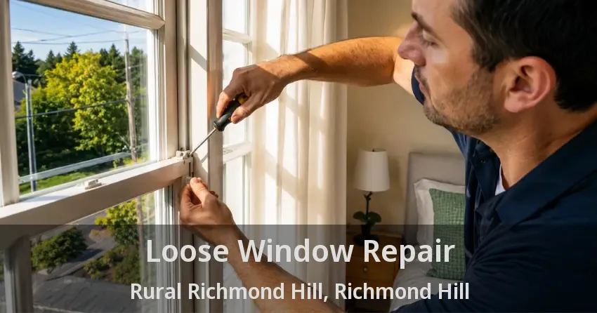 Loose Window Repair Rural Richmond Hill, Richmond Hill - ON