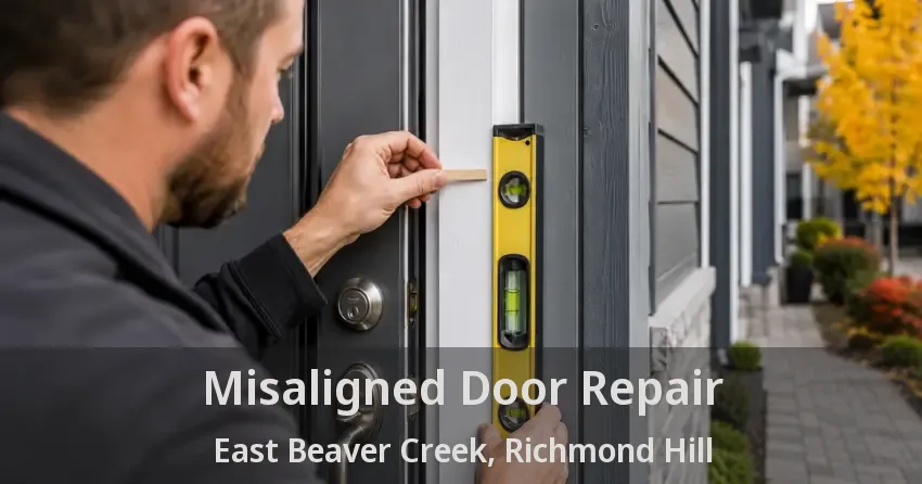 Misaligned Door Repair East Beaver Creek, Richmond Hill - ON