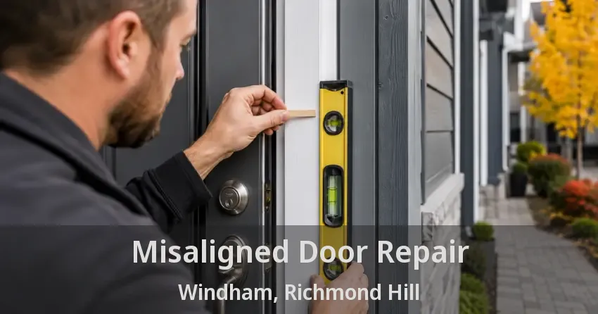 Misaligned Door Repair Windham, Richmond Hill - ON