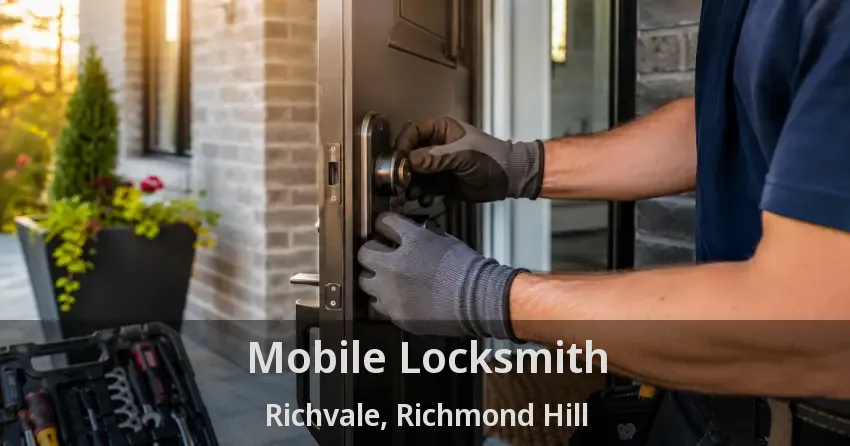 Mobile Locksmith Richvale, Richmond Hill - ON