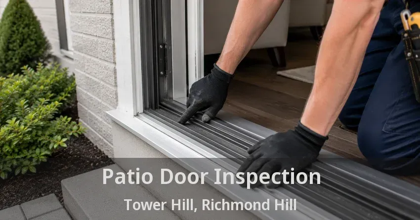 Patio Door Inspection Tower Hill, Richmond Hill - ON