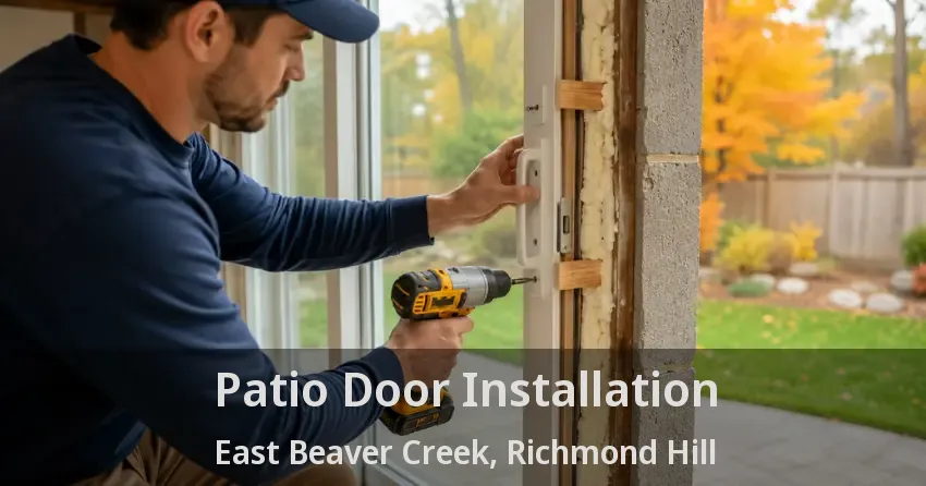 Patio Door Installation East Beaver Creek, Richmond Hill - ON