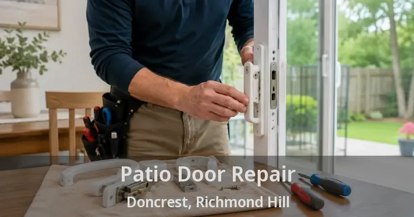 Patio Door Repair Doncrest, Richmond Hill - ON