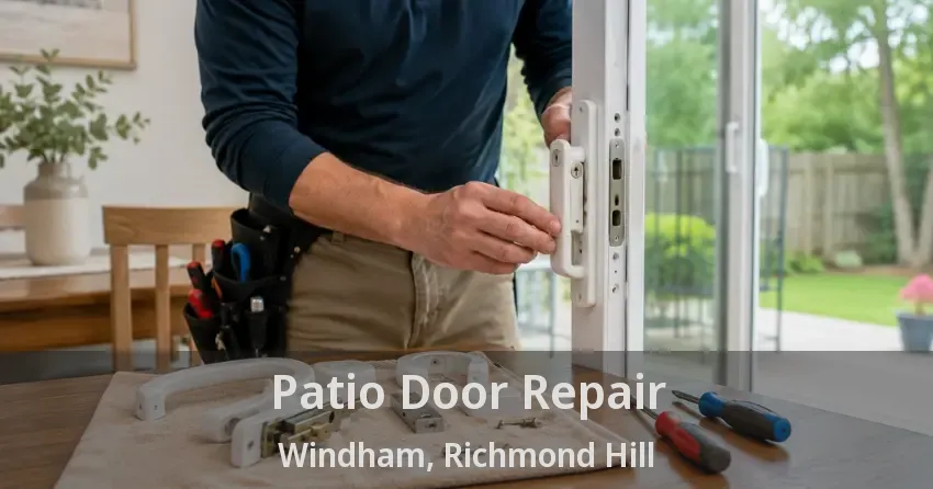Patio Door Repair Windham, Richmond Hill - ON