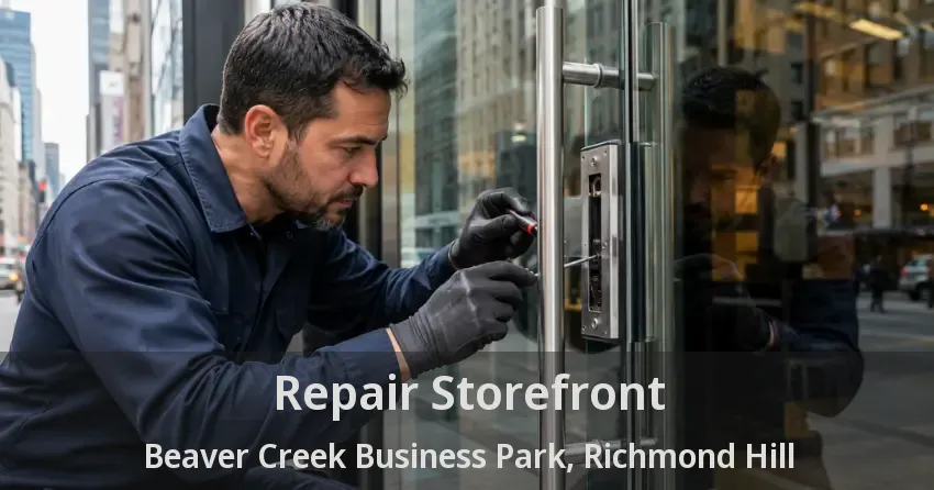 Repair Storefront Beaver Creek Business Park, Richmond Hill - ON