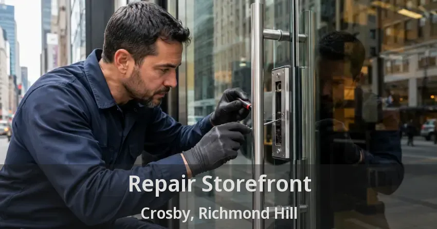 Repair Storefront Crosby, Richmond Hill - ON