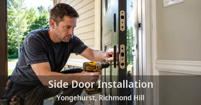 Side Door Installation Yongehurst, Richmond Hill - ON