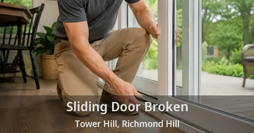Sliding Door Broken Tower Hill, Richmond Hill - ON