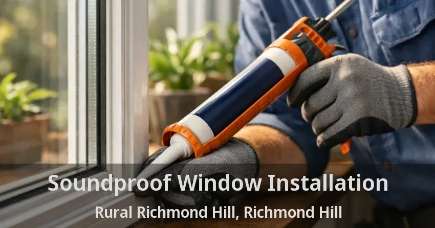Soundproof Window Installation Rural Richmond Hill, Richmond Hill - ON