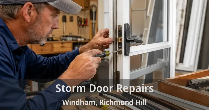 Storm Door Repairs Windham, Richmond Hill - ON