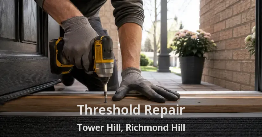 Threshold Repair Tower Hill, Richmond Hill - ON