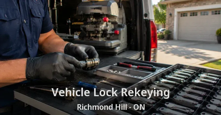 Vehicle Lock Rekeying Richmond Hill - ON