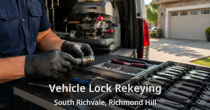 Vehicle Lock Rekeying South Richvale, Richmond Hill - ON