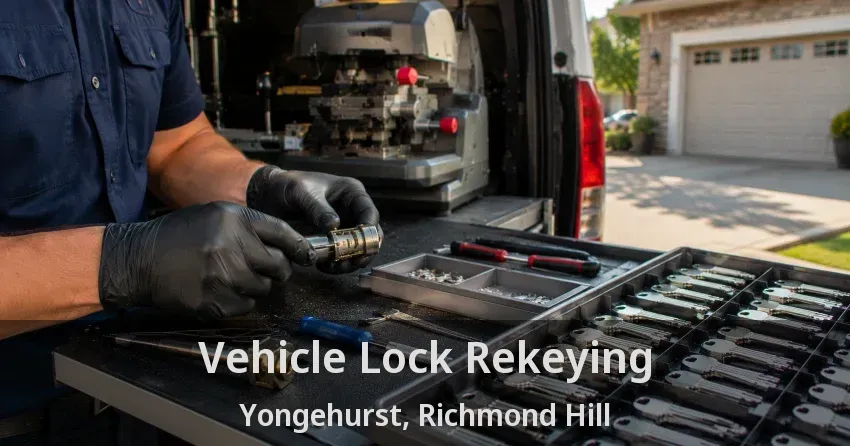 Vehicle Lock Rekeying Yongehurst, Richmond Hill - ON