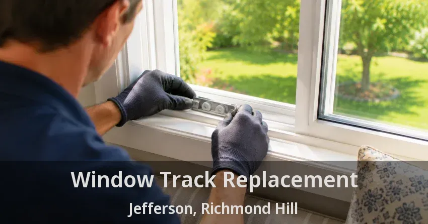 Window Track Replacement Jefferson, Richmond Hill - ON