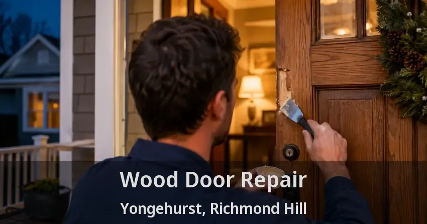 Wood Door Repair Yongehurst, Richmond Hill - ON