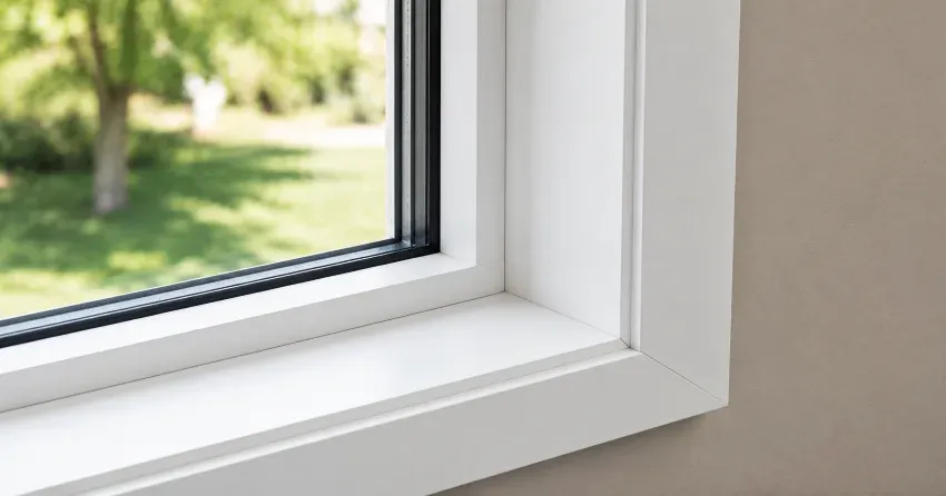 large picture window installed in a living room in Windham, Richmond Hill
